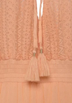 Strandmode|LASCANA Tunikakleid Pfirsich