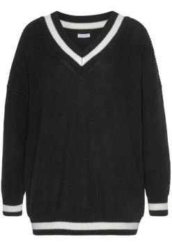 LASCANA Pullover<V-Ausschnitt-Pullover