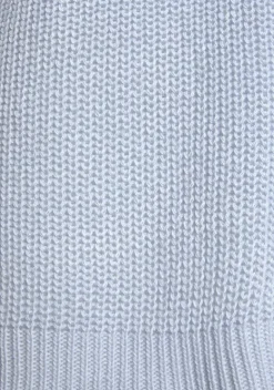 Pullover|LASCANA V-Ausschnitt-Pullover Bleu