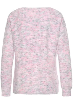 Pullover|Buffalo V-Ausschnitt-Pullover Multicolor