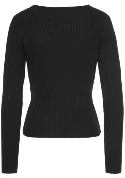 LASCANA Pullover<V-Ausschnitt-Pullover