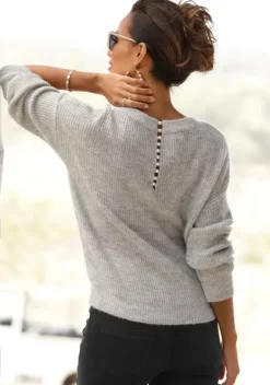 LASCANA Pullover<V-Ausschnitt-Pullover