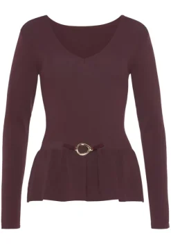 LASCANA Pullover<V-Ausschnitt-Pullover