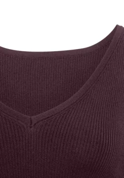 LASCANA Pullover<V-Ausschnitt-Pullover