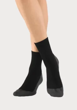 Socken|H.I.S Wandersocken Schwarz
