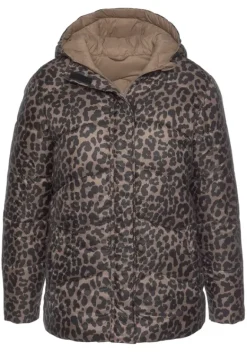 Jacken & Mantel|Bench. Wendejacke Leo-Gemustert-Camelfarben