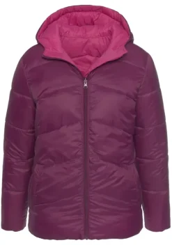 Jacken & Mantel|Bench. Wendejacke Pink-Beere
