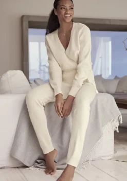 LASCANA Jacken & Mantel<Wickelstrickjacke"-Strickjacke Mit Bindeband"