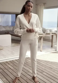 LASCANA Jacken & Mantel<Wickelstrickjacke"-Strickjacke Mit Bindeband"