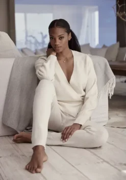 LASCANA Jacken & Mantel<Wickelstrickjacke"-Strickjacke Mit Bindeband"